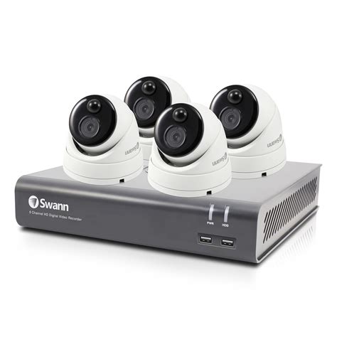 Swann 4 Camera 4 Channel 1080p Full HD DVR Security System - Bunnings ...