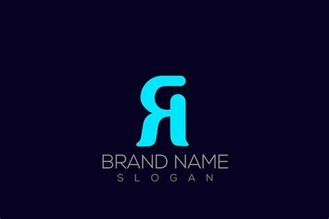 Premium Vector | R Logo - reverse R Letter Logo Design