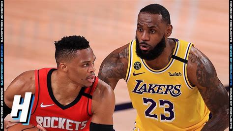 Los Angeles Lakers vs Houston Rockets - Full Game 4 Highlights September 10, 2020 NBA Playoffs ...