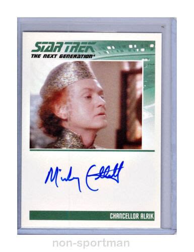 STAR TREK TNG HEROES & VILLAINS MICKEY COTTRELL AUTO | eBay