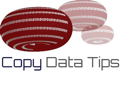 Copy Data Tips Blog Logo By Ruste