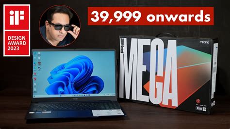 This is Tecno Laptop the MegaBook T1 - from Rs. 39,999 (Award-Winning Laptop) - YouTube