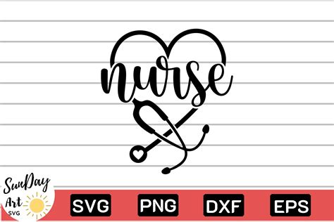 Nurse Life with Stethoscope Svg,Nursing Graphic by SunDayArt · Creative ...