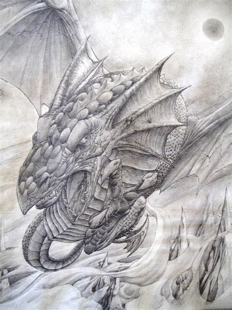 Air Dragon Drawing by Larry Kincaid - Fine Art America