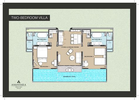 Two Bedroom Pool Villa | Anantara Ubud Bali Villas