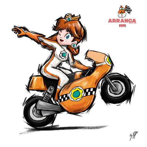 Daisy Mariokart by Jigsawlacrimosa on DeviantArt