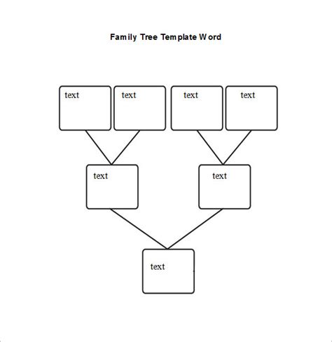 Blank Family Tree Chart - 6+ Free Excel, Word Documents Download | Free ...