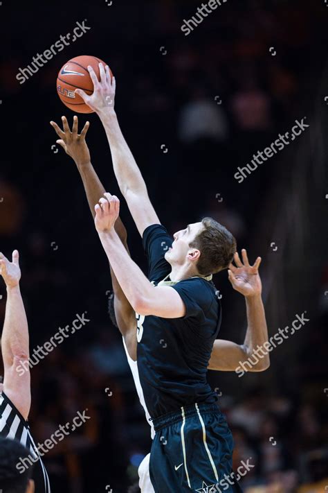 Luke Kornet 3 Vanderbilt Commodores Takes Editorial Stock Photo - Stock ...