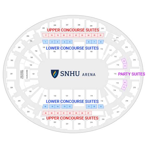 Snhu Arena Seating Chart View | Cabinets Matttroy