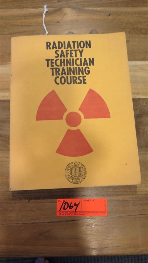 Antique Books - "Radiation Safety Technician Training Course" 1973 ...