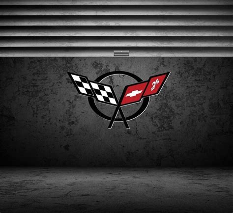 Corvette PVC Garage Sign