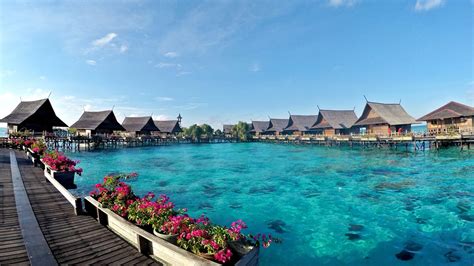 Sipadan Kapalai Dive Resort Semporna Sabah Malaysia Wallpaper Widescreen Hd 1920x1080 ...