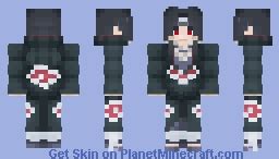 Itachi Uchiha | Naruto | Akatsuki | 1.8+ Minecraft Skin