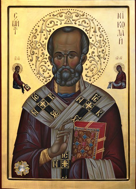 St Nicholas icon hand-painted by Georgi Chimev | Святой николай, Православные иконы, Святые