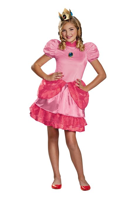 Princess Peach Tween Costume