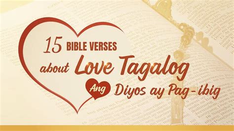 98 Bible Verses About Love Tagalog Sales Stores | www.deborahsilvermusic.com