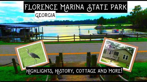 Florence Marina State Park | Georgia | Highlights, History, Cottage ...