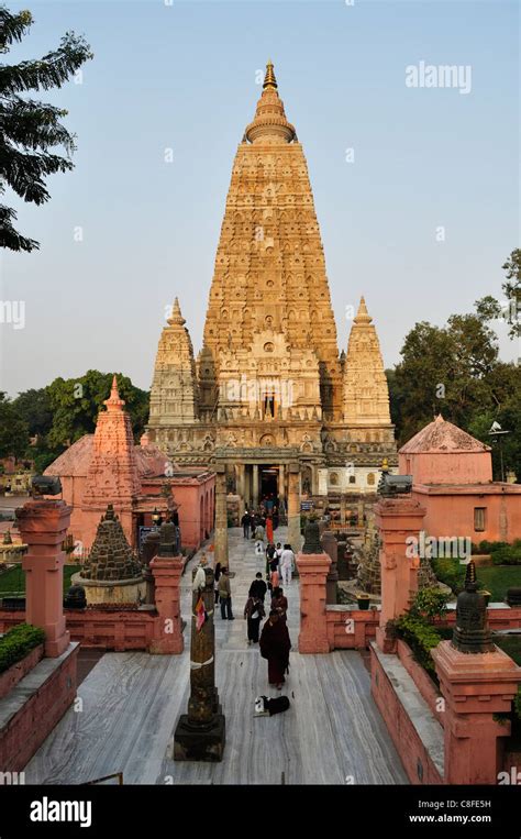 Mahabodhi Temple, UNESCO World Heritage Site, Bodh Gaya (Bodhgaya, Gaya ...