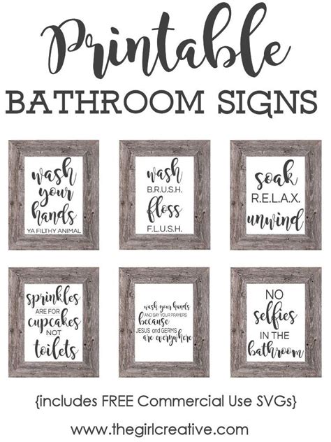 Svg Files Free Svg Bathroom Signs – BESTHOMISH