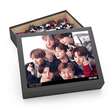 Bts Puzzle Bts Group Photo Bts Fan Puzzles Bts Army Puzzle Bts Fun ...