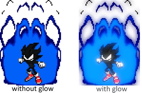 Dark Sonic Sprites with or Without Glow Effect ? by darksondash on ...