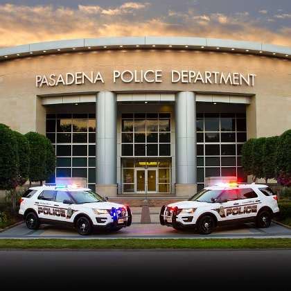 Pasadena Police Department Office Photos