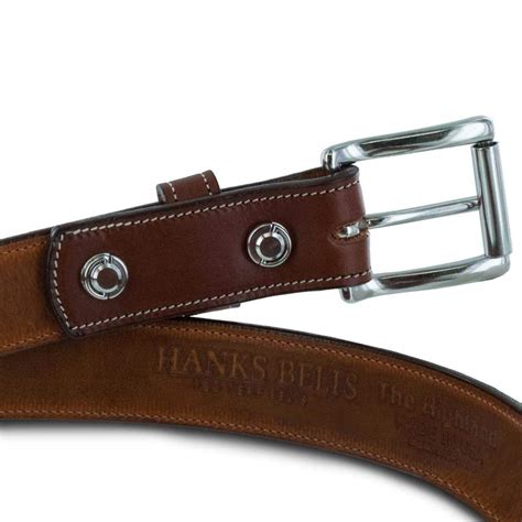 USA Made Leather Belt - Free Shipping-100 Year Warranty - Hanks Belts