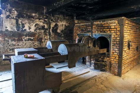 The Crematorium at Auschwitz-Birkenau State Museum at Oswiecim in ...