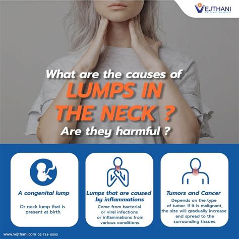 What are the causes of lumps in the neck?