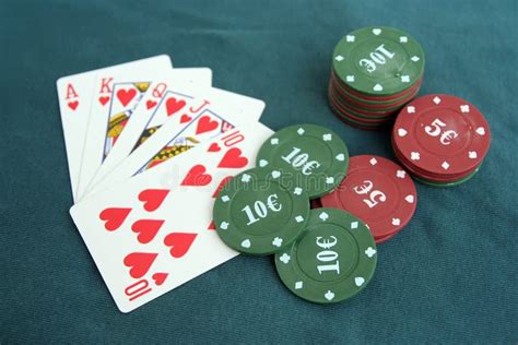 Poker Cards and Chips. Poker Game. Stock Image - Image of concept ...