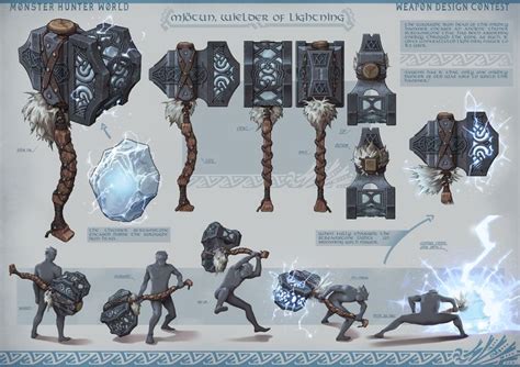 ArtStation - Monster Hunter World: Iceborne Weapon Design Contest 2019 ...