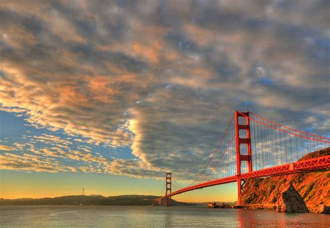 Golden Gate Bridge at sunrise - a photo on Flickriver