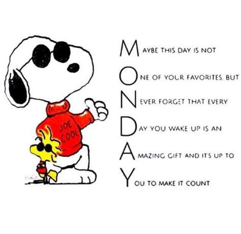 10 Monday Snoopy Quotes For The New Week