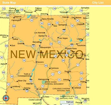 Map Of Taos New Mexico - Maping Resources