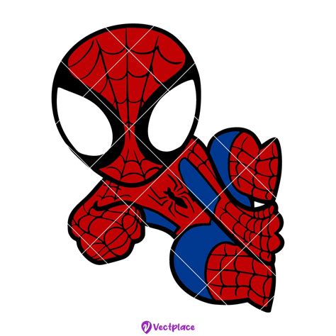 Free Baby Spider man SVG - Vectplace