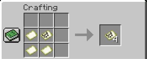 What is Minecraft Compass crafting recipe?