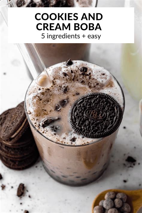 Oreo Milk Tea (aka Oreo Boba) An Edible Mosaic™, 45% OFF