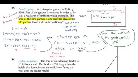 Applications of Polynomial Equations - YouTube