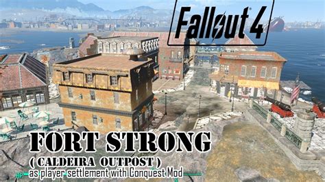 Fallout 4 Fort Strong Settlement - YouTube