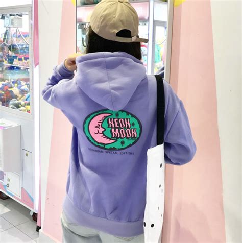 NEON MOON HOODIE on Storenvy