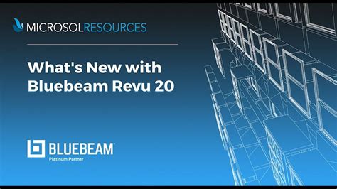 What's New with Bluebeam Revu 20 - YouTube