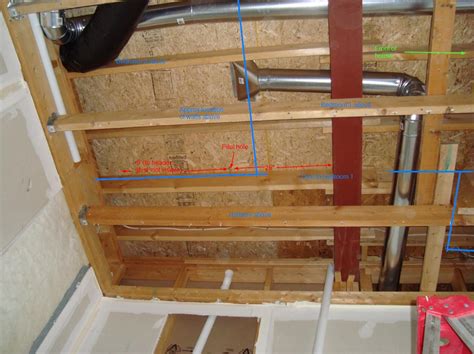 structural - How do I deal with a joist in the way of where I need to run a pipe? - Home ...