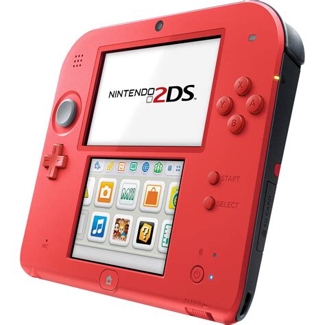 Nintendo 2DS in Red with game and charger - mufpeanutbutter.com