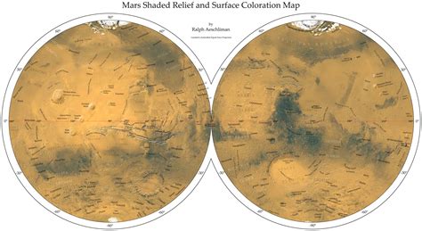 Mars Surface Map