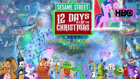 Sesame Street 12 Days of Christmas (Tooniverse) by smochdar on DeviantArt