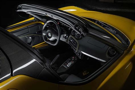 Alfa Romeo 4C Spider – interior | The Detroit Bureau