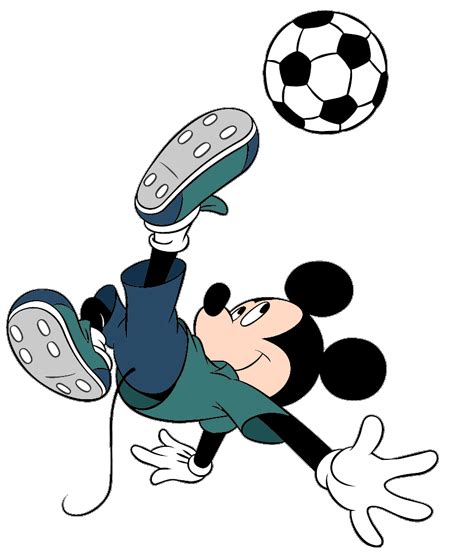 Mickey Mouse Playing Football - Invitation Design Blog