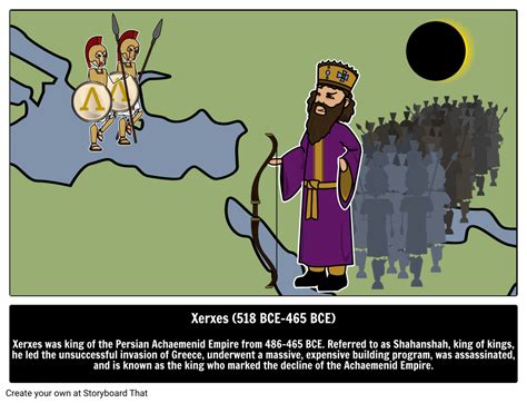 Xerxes I: Persian King | Reign & Wars & Definitions