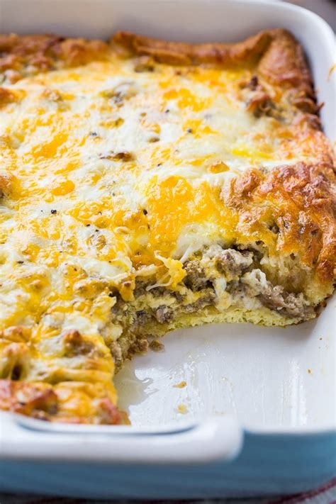 Breakfast Egg Cheese Sausage Casserole – NBKomputer