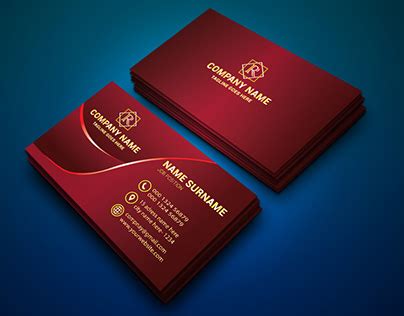 Vector Business Card Cards Projects | Photos, videos, logos, illustrations and branding on Behance